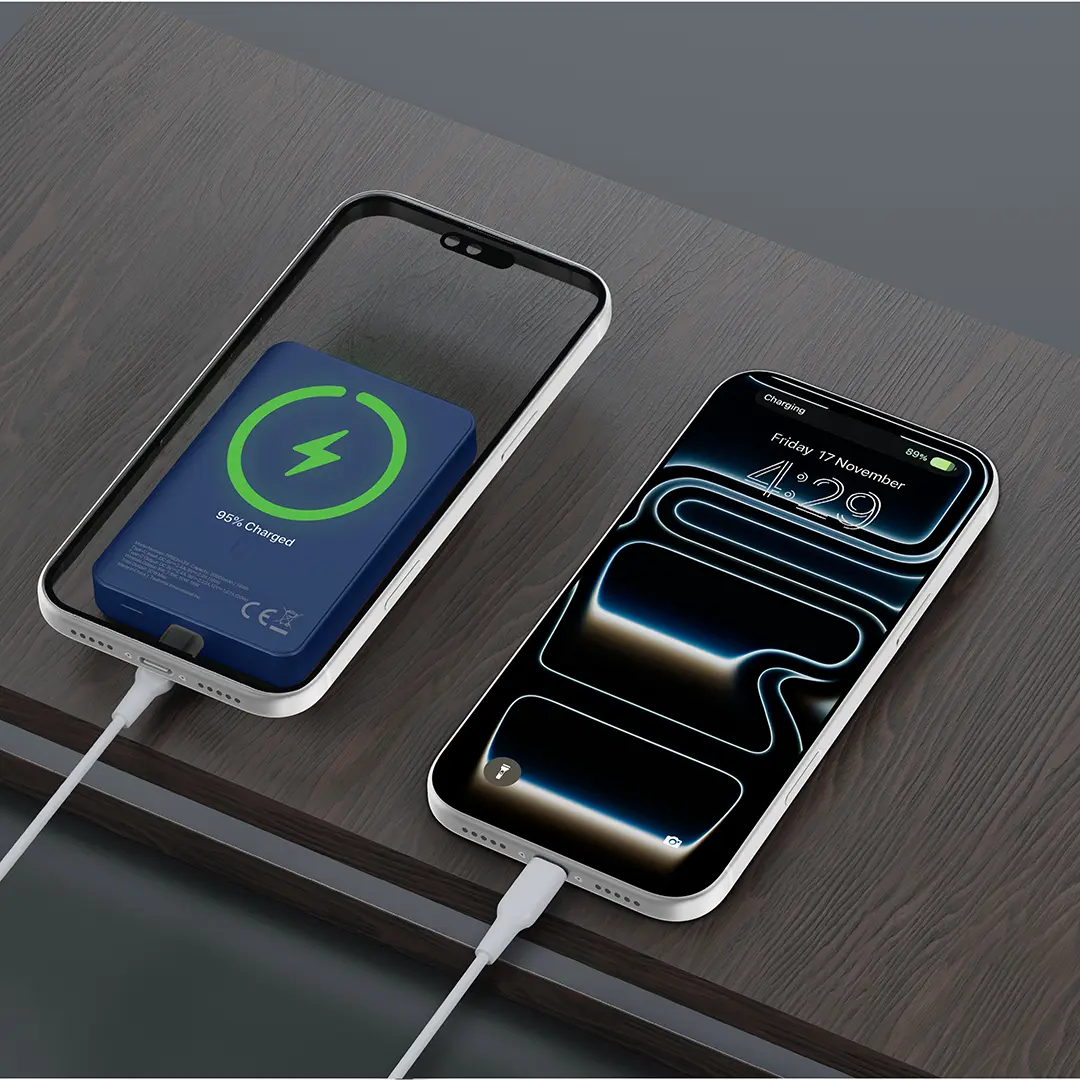 Powerology Spetano 20000mAh MagSafe Aluminum Power Bank