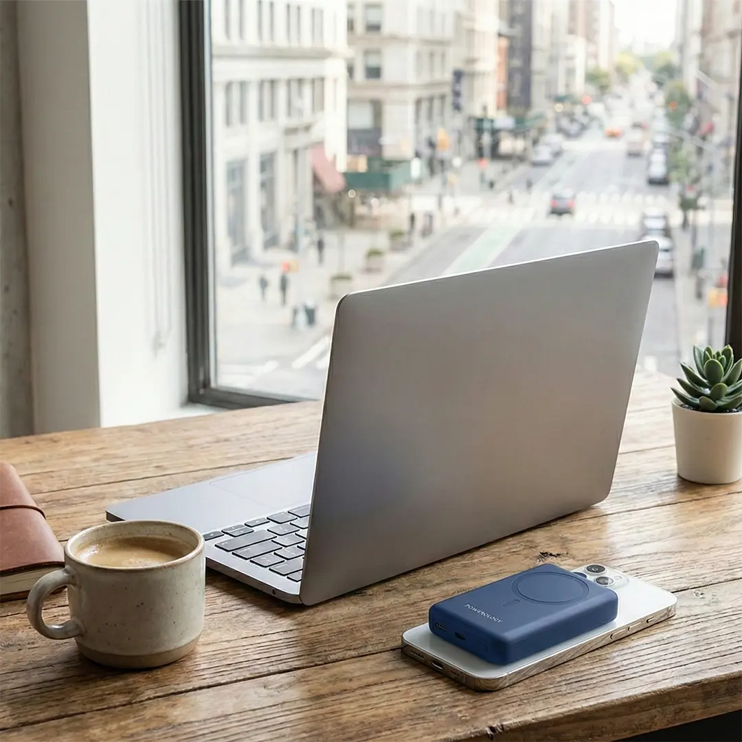 Powerology Spetano 20000mAh MagSafe Aluminum Power Bank