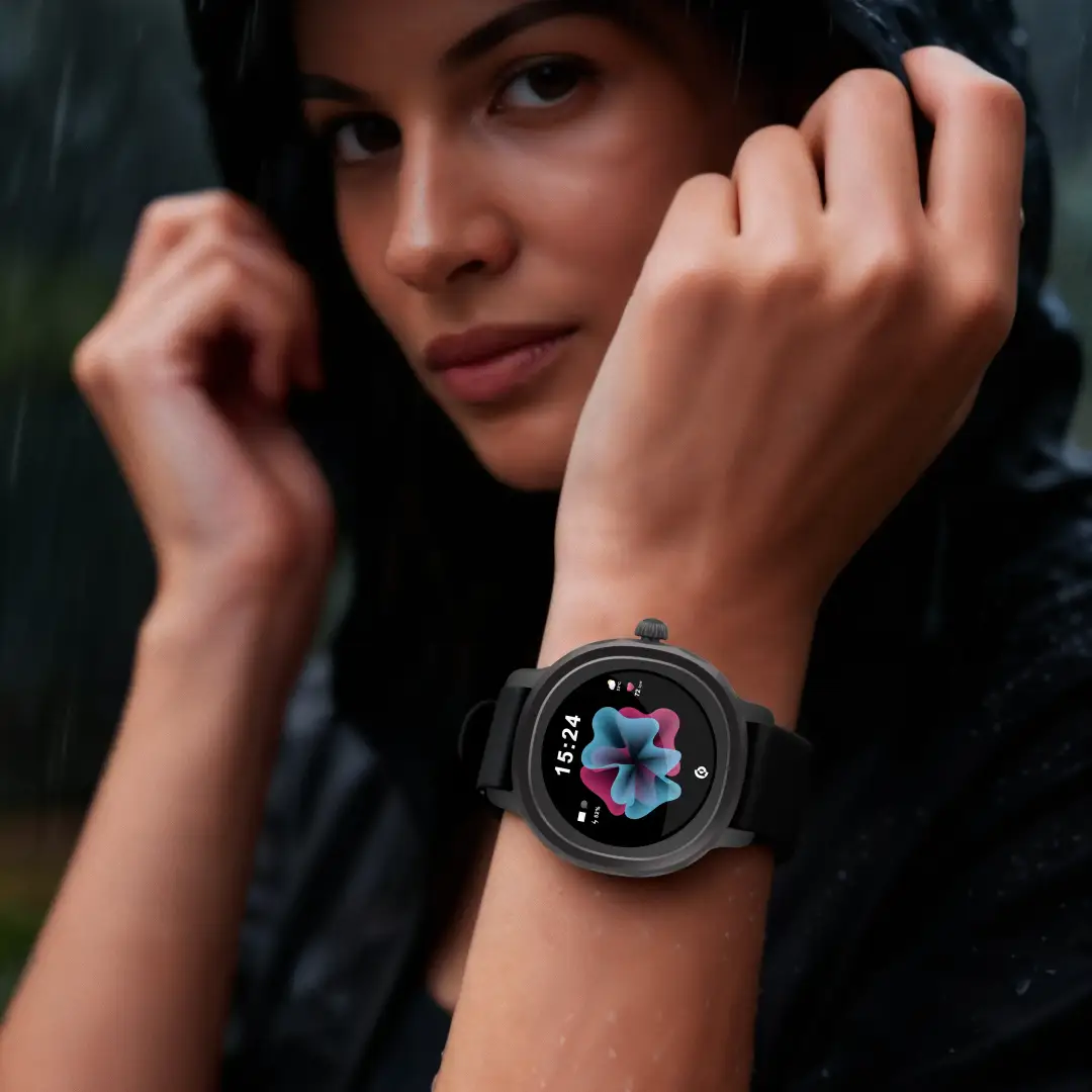 Powerology VeloFit 1.04" Smartwatch - Black Powerology VeloFit 1.04" Smartwatch - Black