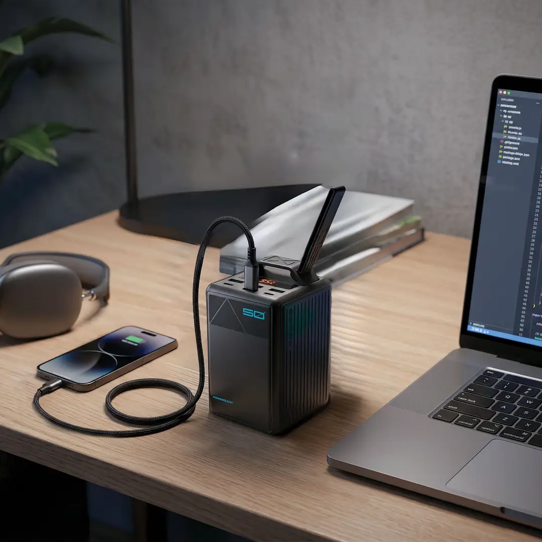 Powerology Vigor 50000mAh Multi-Port Power Bank Powerology Vigor 50000mAh Multi-Port Power Bank