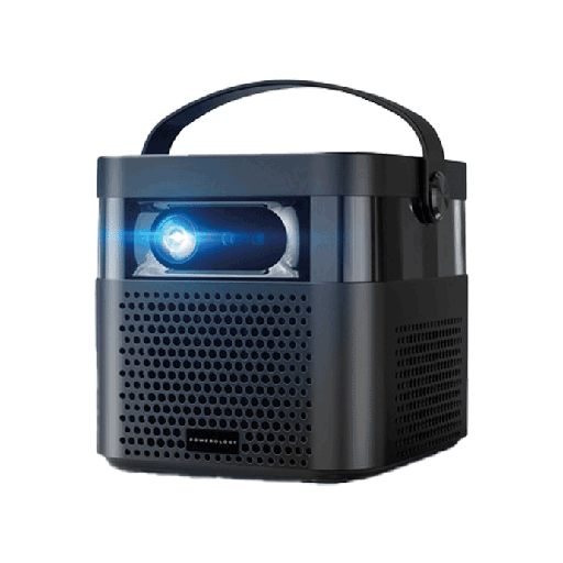 alt tag="Powerology portable 4K projector"