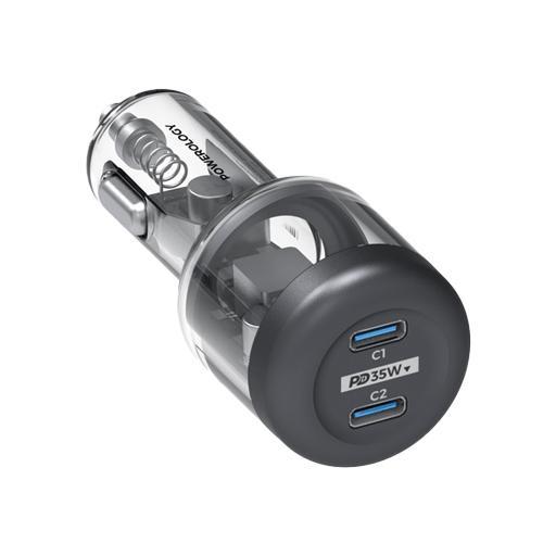 alt tag="Powerology Crystalline Series Car Charger PD 35W"