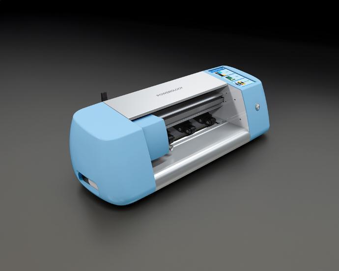 Powerology Film Cutter Machine With 29000 Device Models alt tag="Powerology Film Cutter Machine The Ultimate Universal Easy Operation Blue