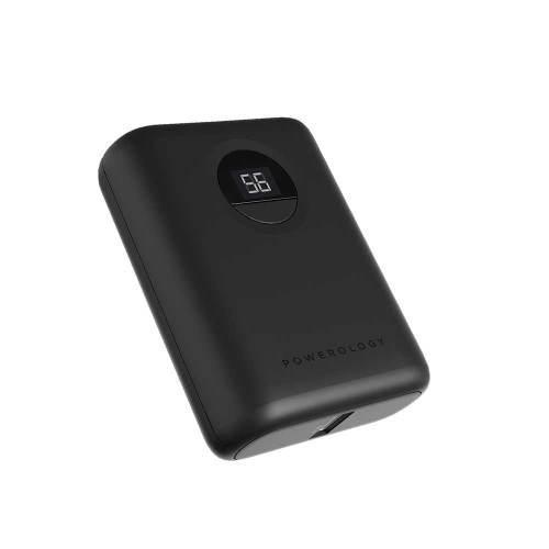 Powerology Fast Charging Power Bank alt tag="Powerology Power Banks Ultra-Compact 10000 mAh Fast Charging Power Bank Black"
