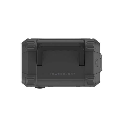 Powerology Lightweight Power Generator alt tag="Powerology Power Station Portable Power Generator 62500 mAh Pure Sine-Wave Output Lightweight Black"