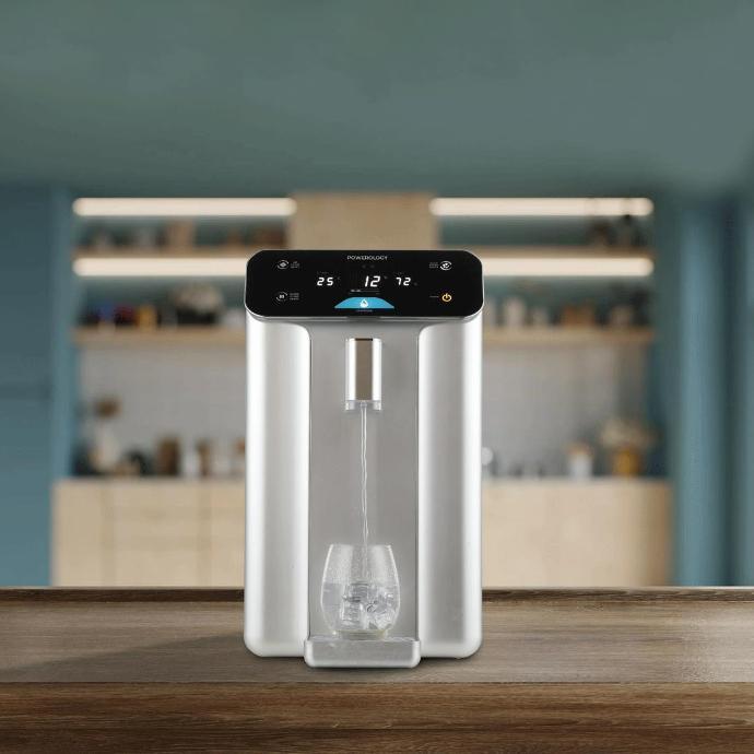 Powerology Water Generator with Chemical-free Process alt tag="Powerology Lifestyle Atmospheric Water Generator - Silver Chemical-free process Silver"