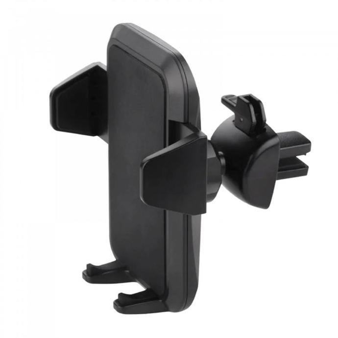 Powerology Compact Holder alt tag="Powerology Holders and Stands Airgrip Cradle Vent Mount Holder Compact Black"