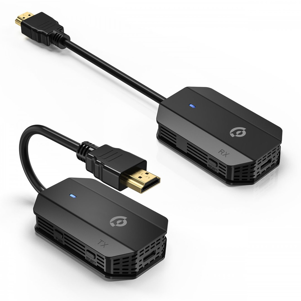 Powerology HDMI Mirroring Adaptor: 1080P USB-C in Black