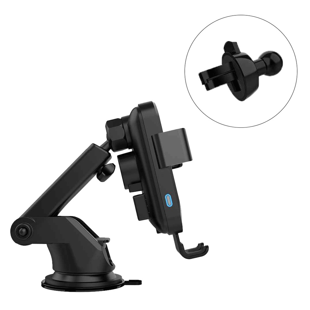 Powerology Fast Wireless Car Charger and Holder Powerology