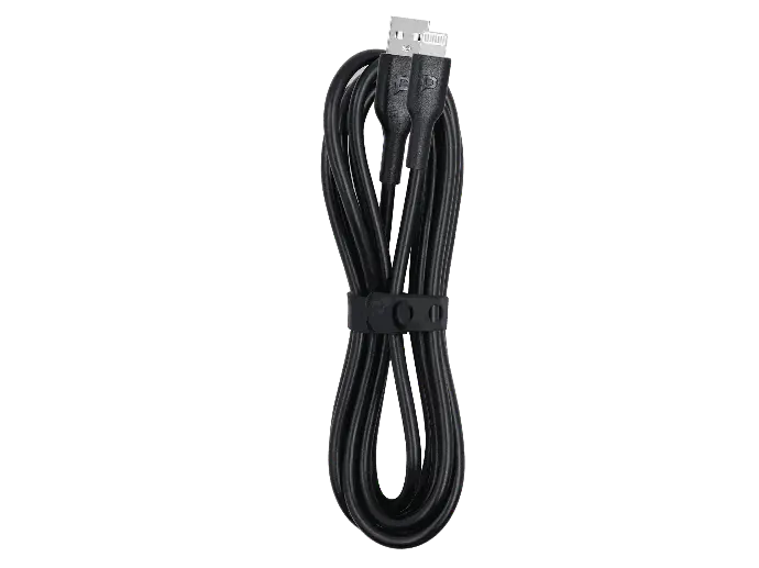Powerology Cables And Chargers USB-A Lightning MFI Approved Connector Black