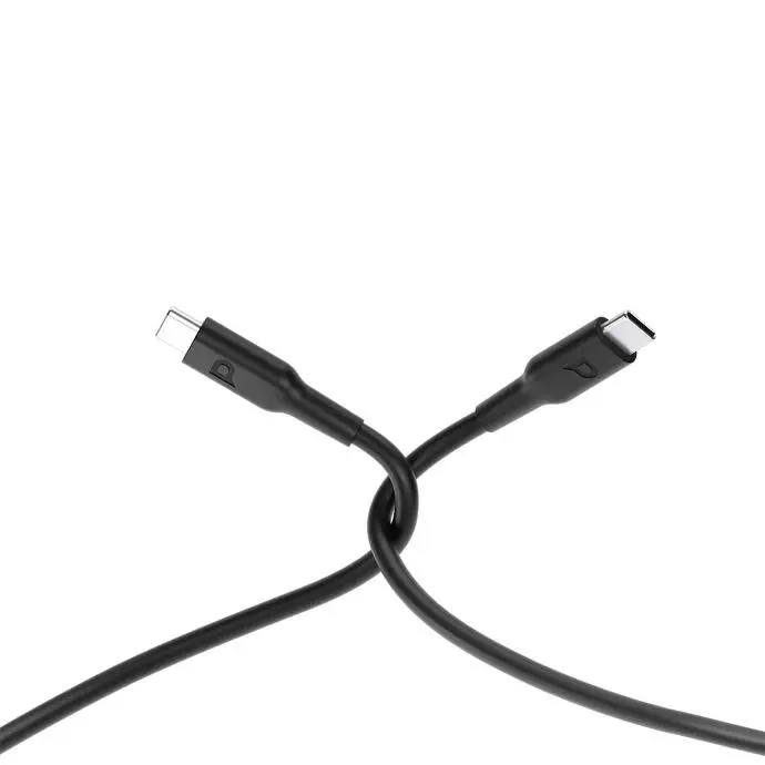 Powerology Cables And Chargers USB-C Connector Cable 2m Black 