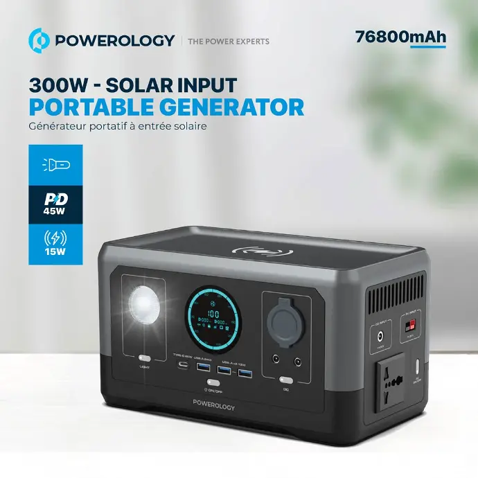 Powerology Portable Power Generator Portable Power Generator