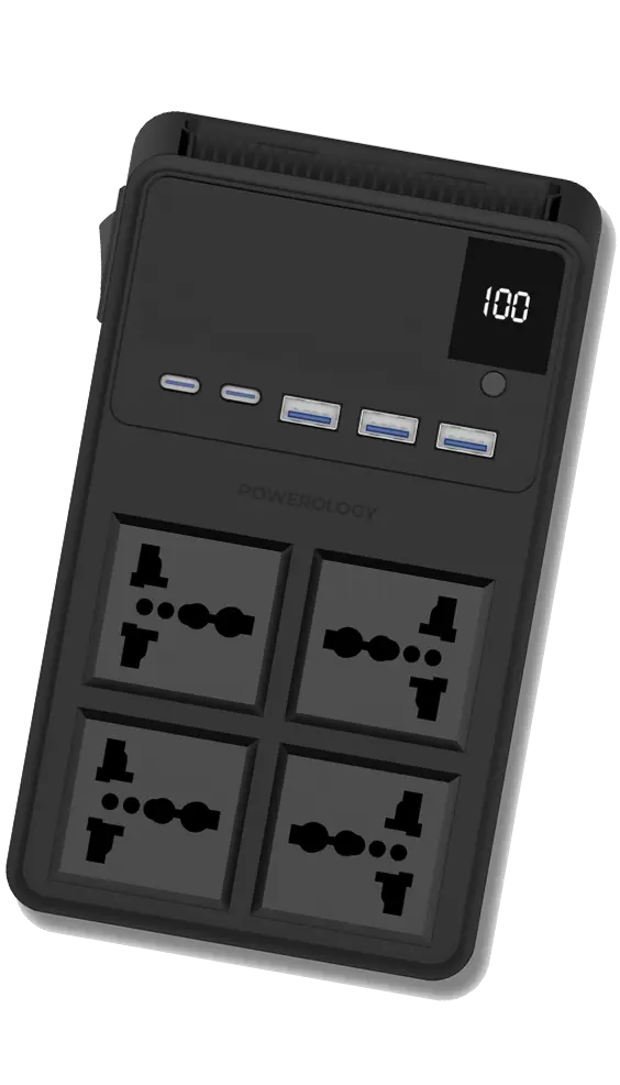 2500w 4 AC  Power Strip