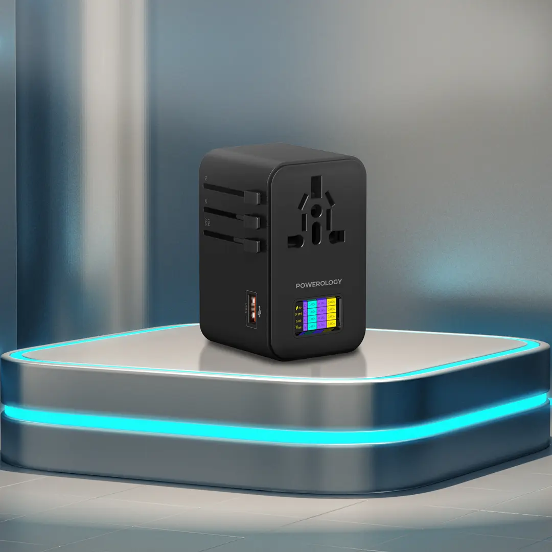 GaN 75W Universal Charger - Black