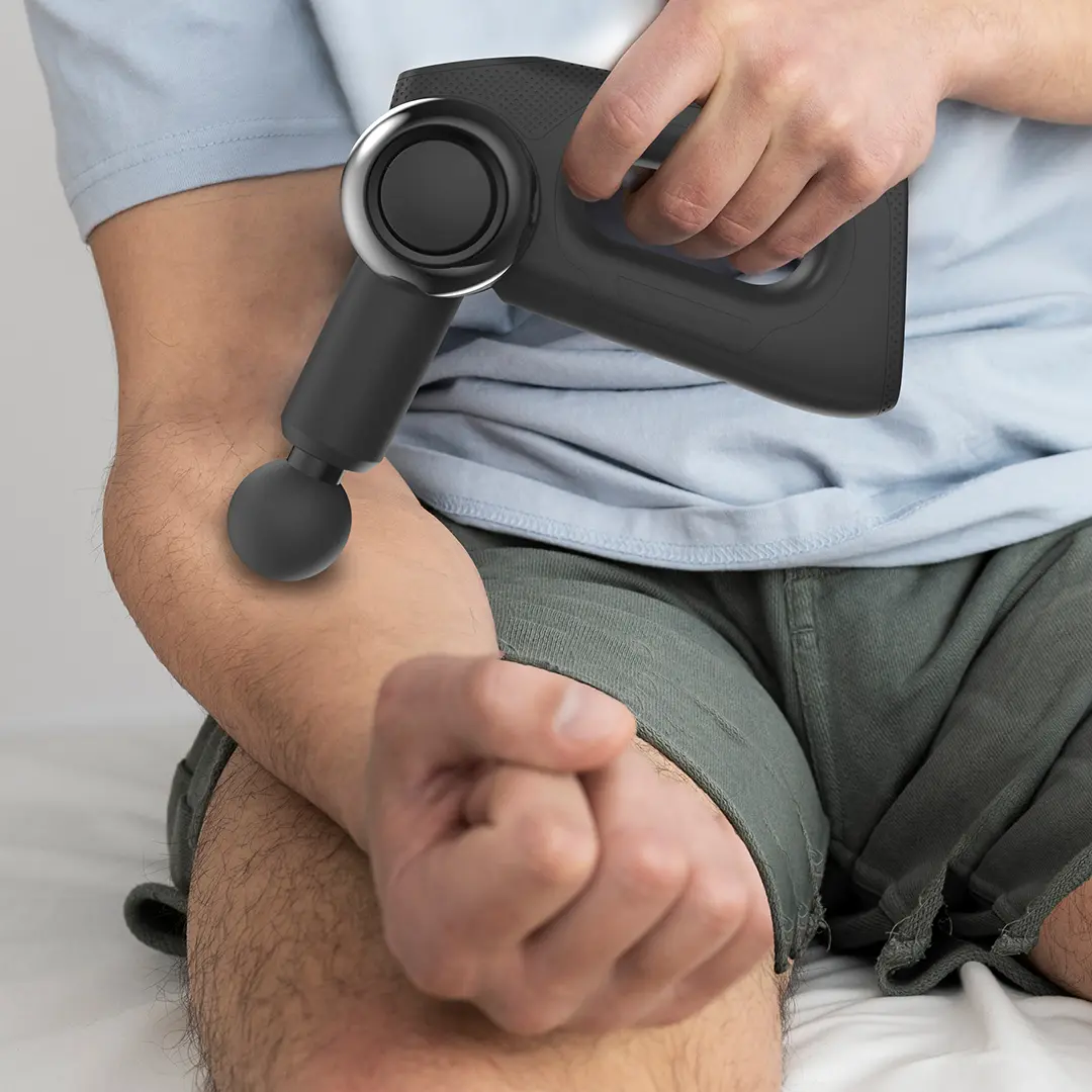 Full-Body Massage Gun - Black