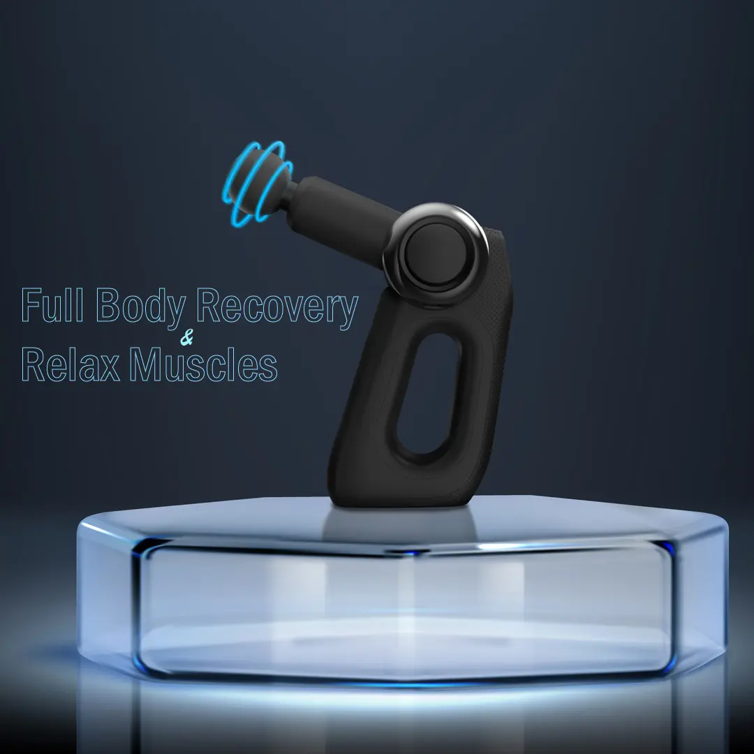 Full-Body Massage Gun - Black