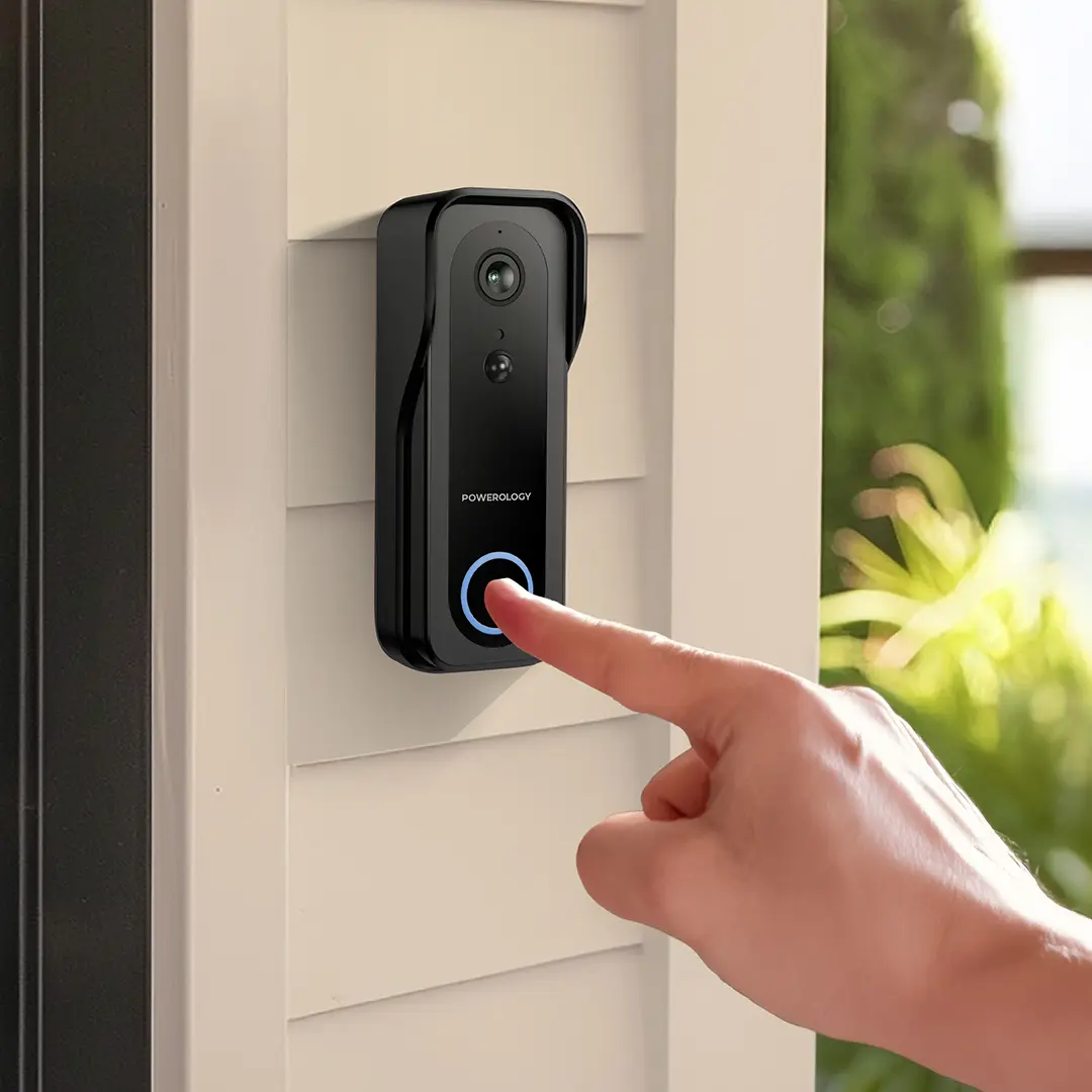 Smart Doorbell Camera - Black