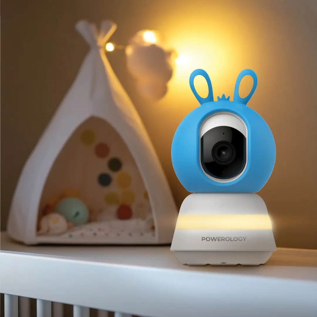 Monitor & App Baby Camera - Blue/Pink