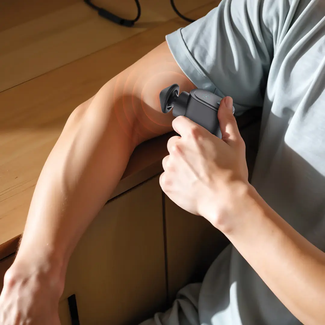 Ultra-Mini Travel Massager - Black
