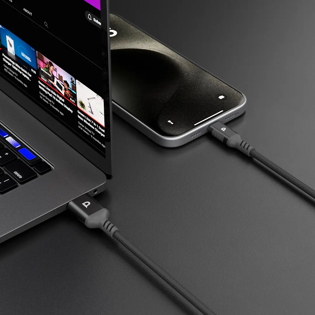 Power Sync Weave USB-A to USB-C PD 20W
