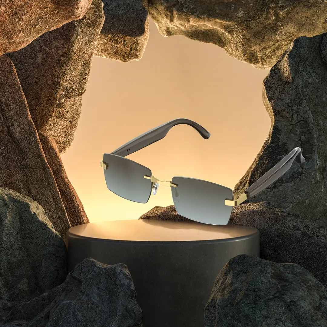 Cannes Smart Audio Sunglasses - Gold/Black