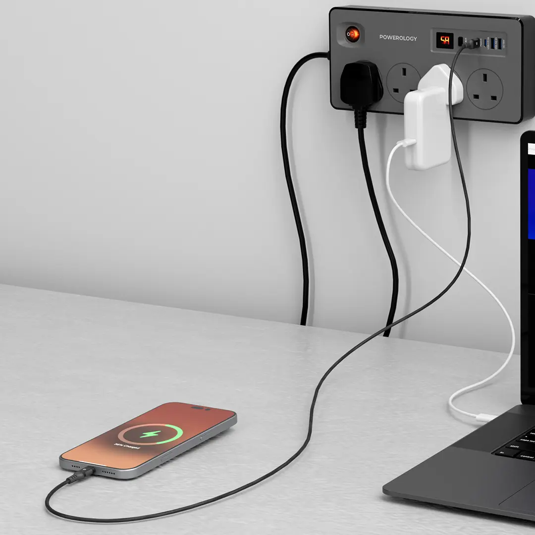 4AC 2990W Power Strip