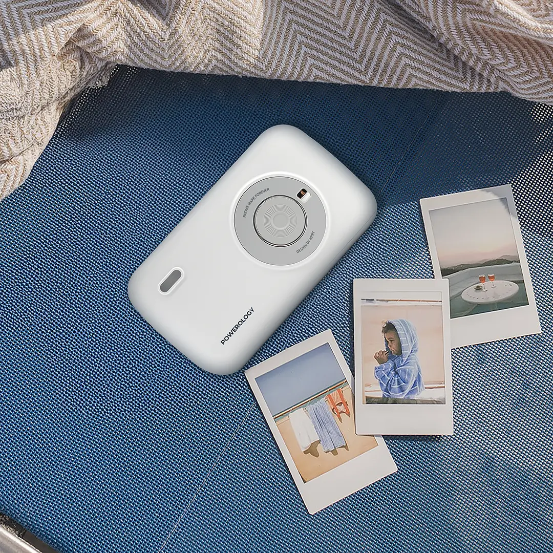 Vivant Mini Thermal Printer - White