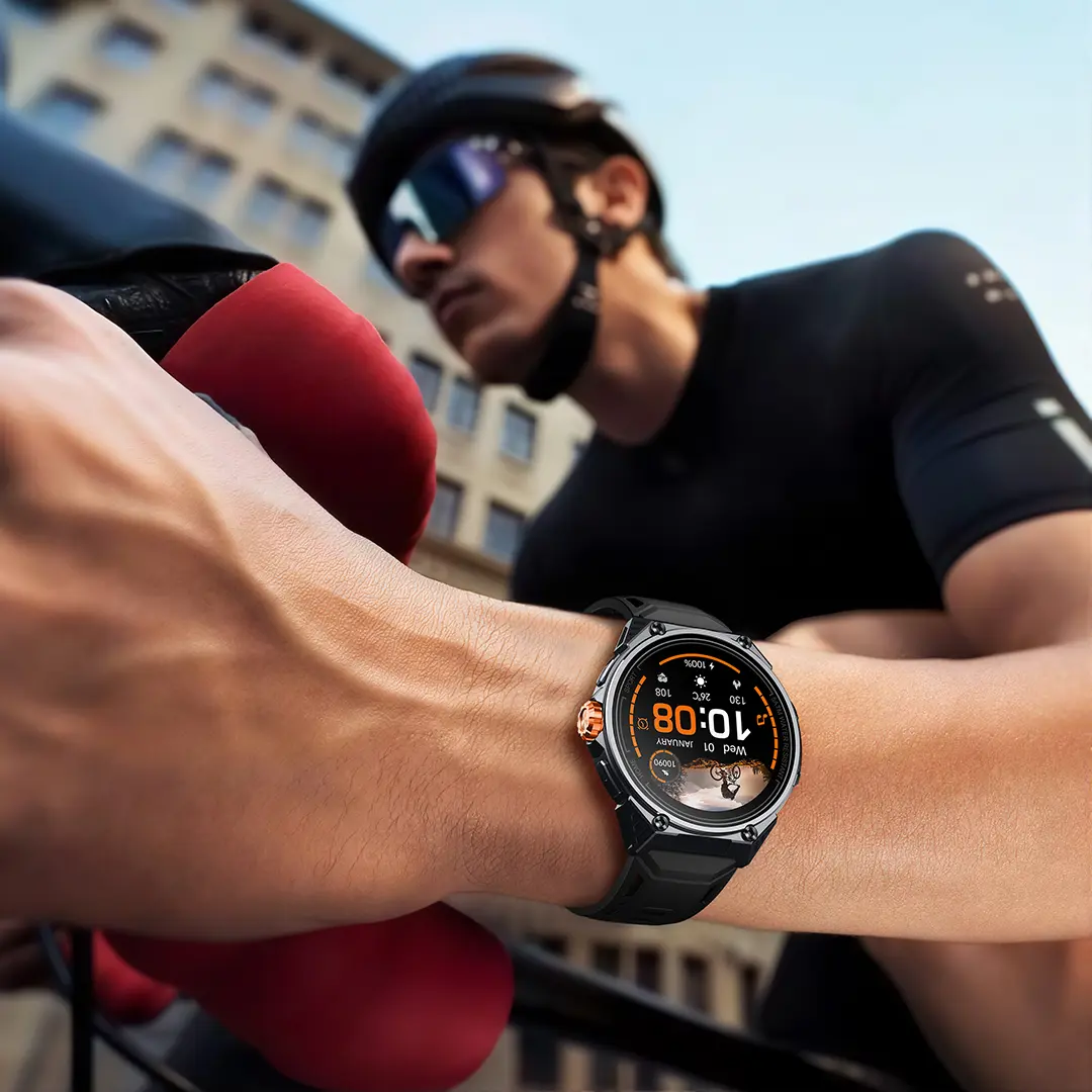 Alfa Urban Sports GPS Smart Watch - Black