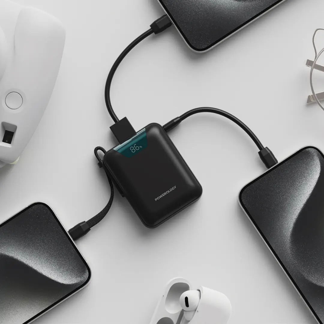 York 10000mAh Power Bank - Black