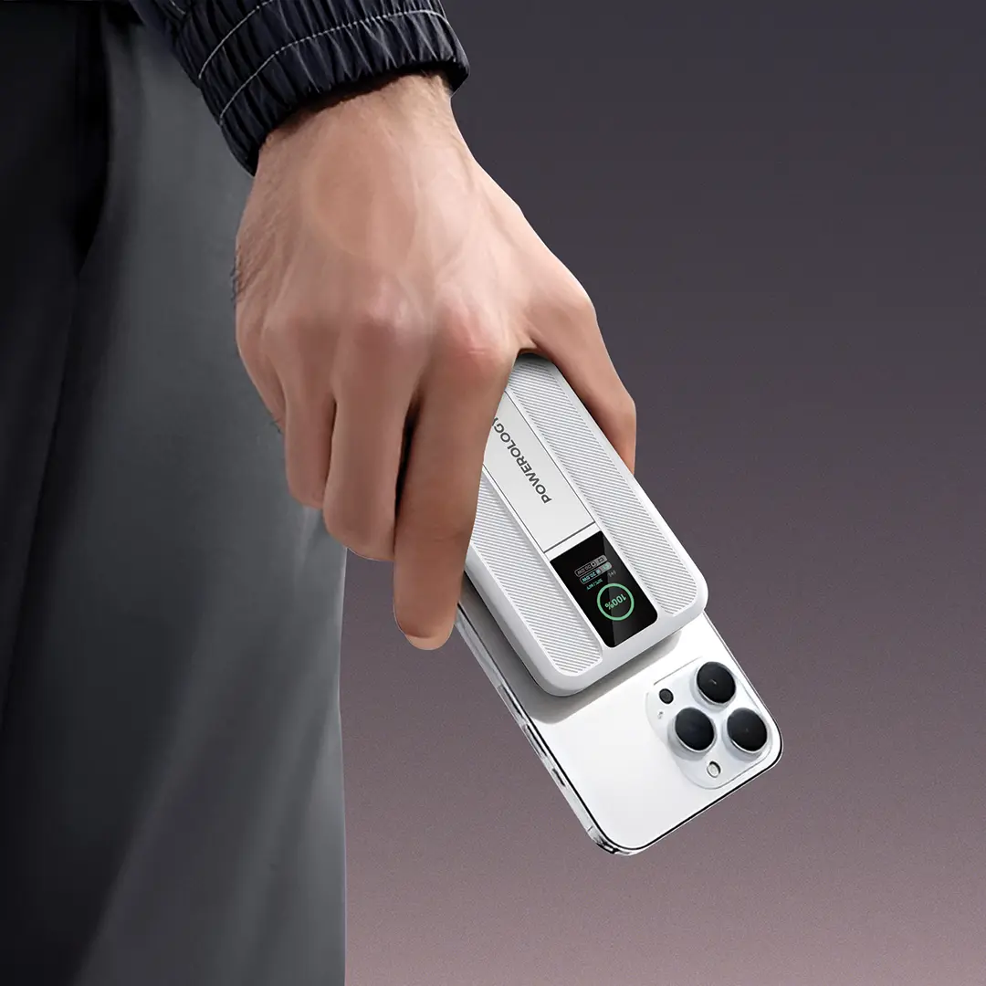 Powerology Vision - Qi2 10000mAh MagSafe Power Bank Powerology Vision - Qi2 10000mAh MagSafe Power Bank