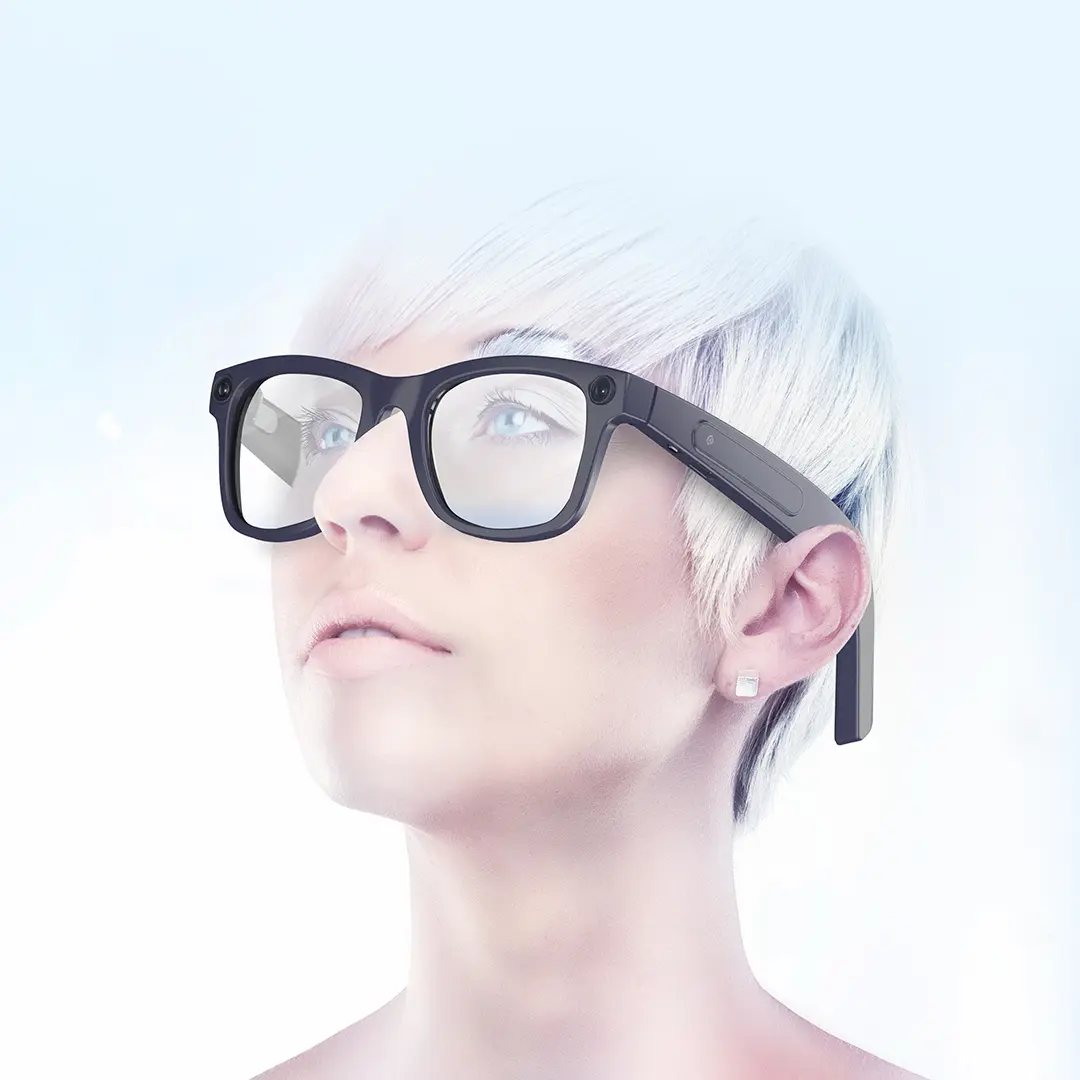 Powerology Paganspo AI Camera Smart Glasses - Gray