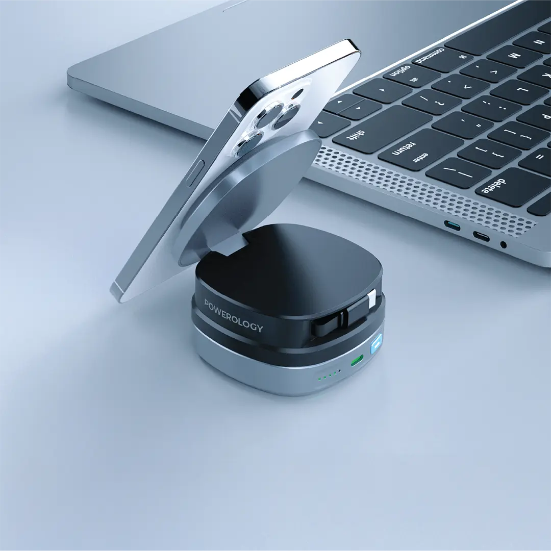 Powerology Lyons 10000mAh Power Bank - Black