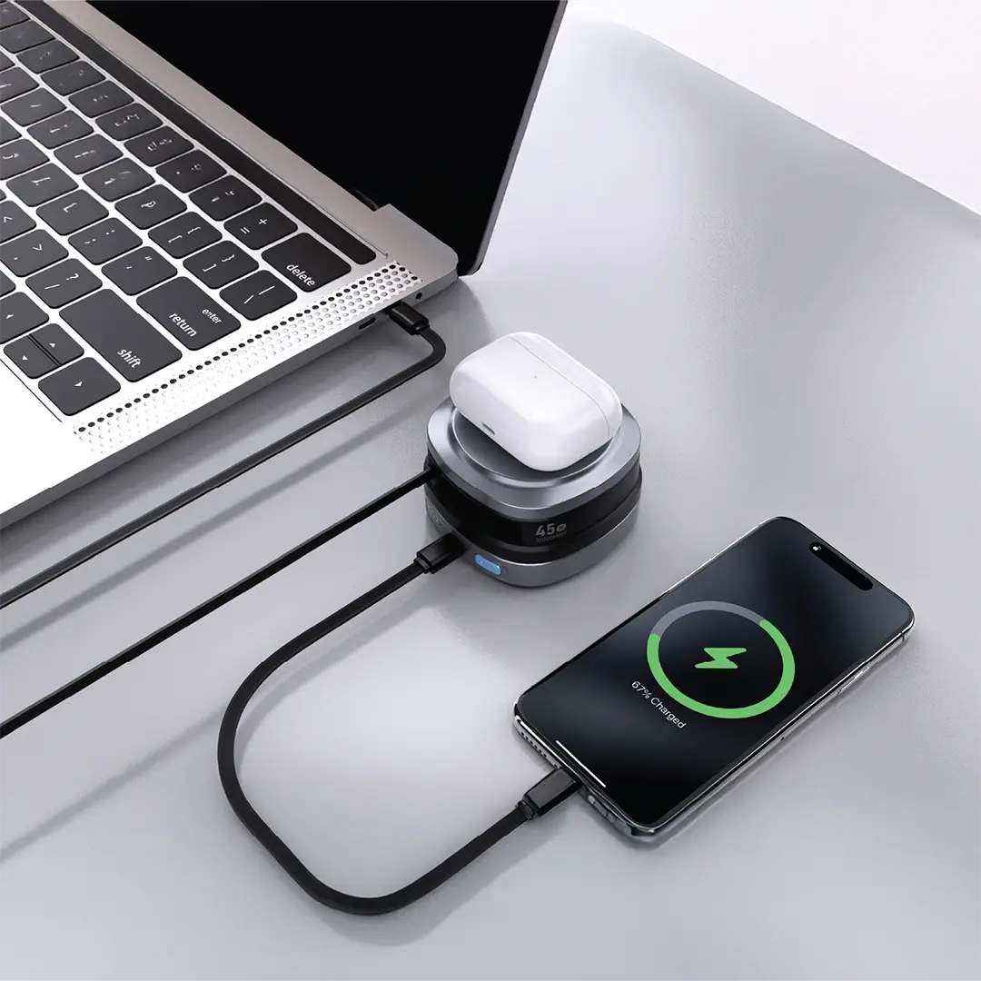 Powerology Lyons 10000mAh Power Bank - Black