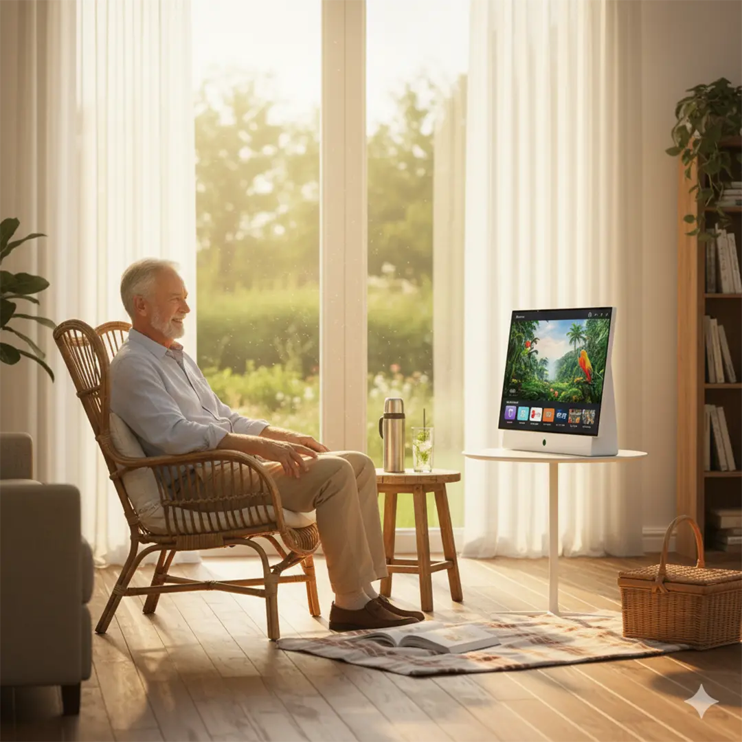 Powerology Portable FHD Smart TV - White Powerology Portable FHD Smart TV - White