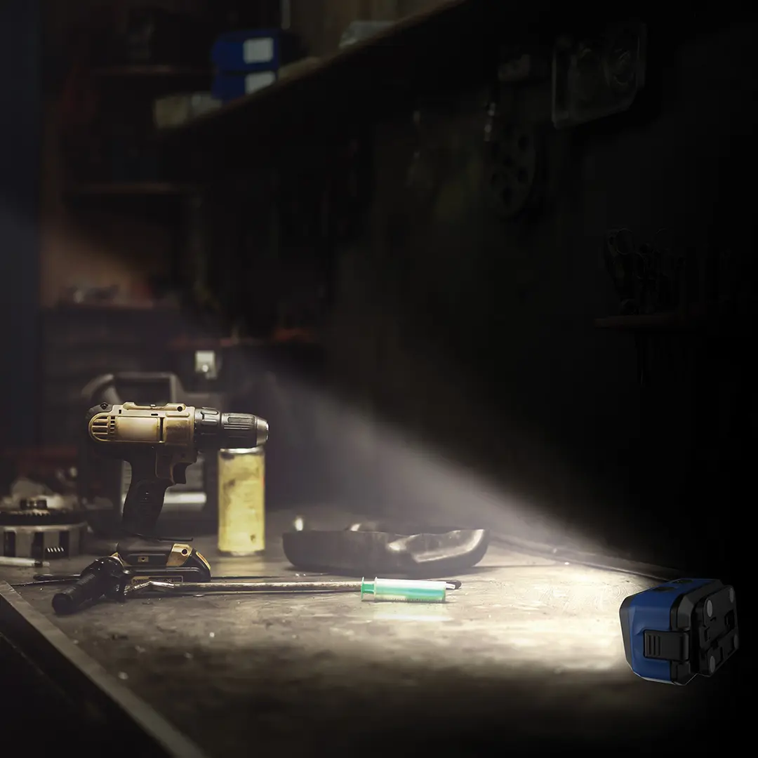 Powerology BrightVision Rechargeable LED Headlamp - Black