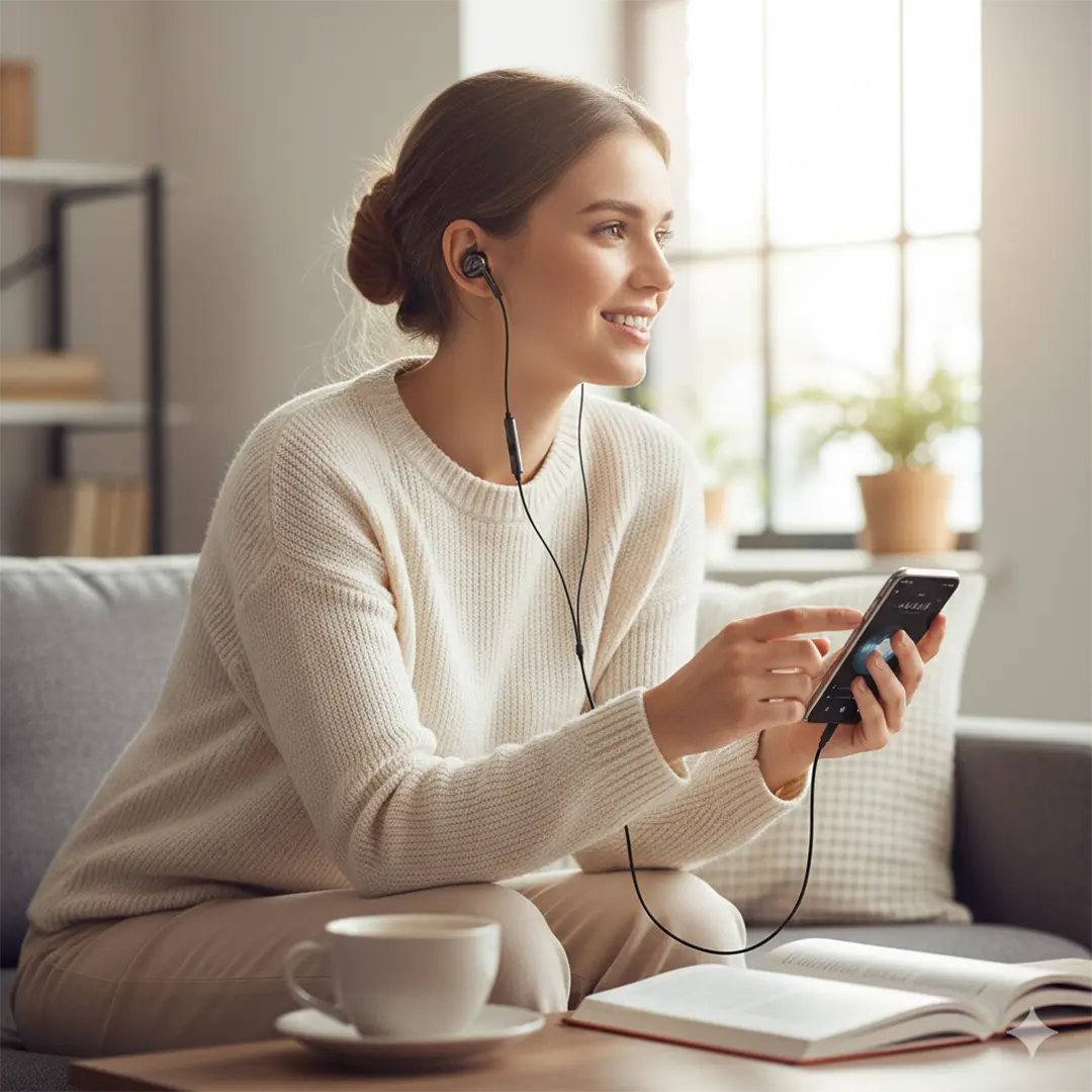 Powerology AUX 3.5mm Stereo Earphone