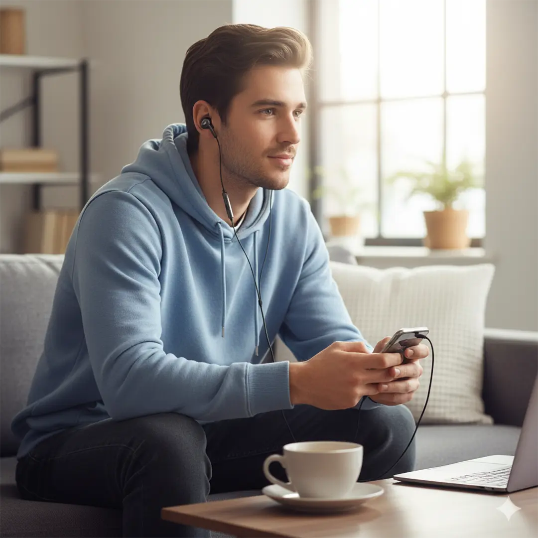 Powerology Type-C Stereo Earphones