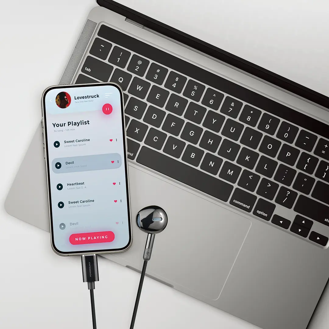 Powerology Type-C Mono Earphone