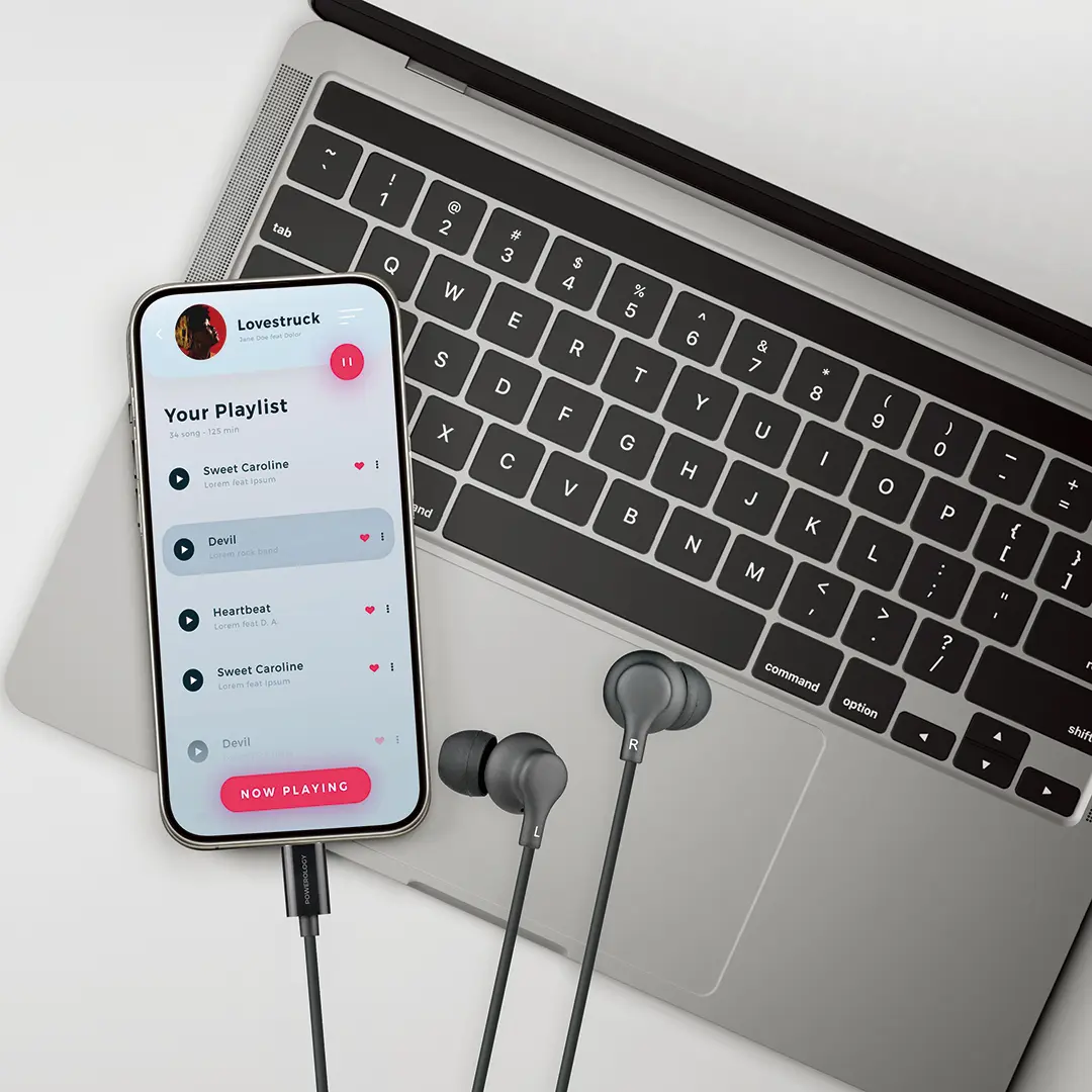 Powerology Type-C In-Ear Stereo Earphones Powerology Type-C In-Ear Stereo Earphones
