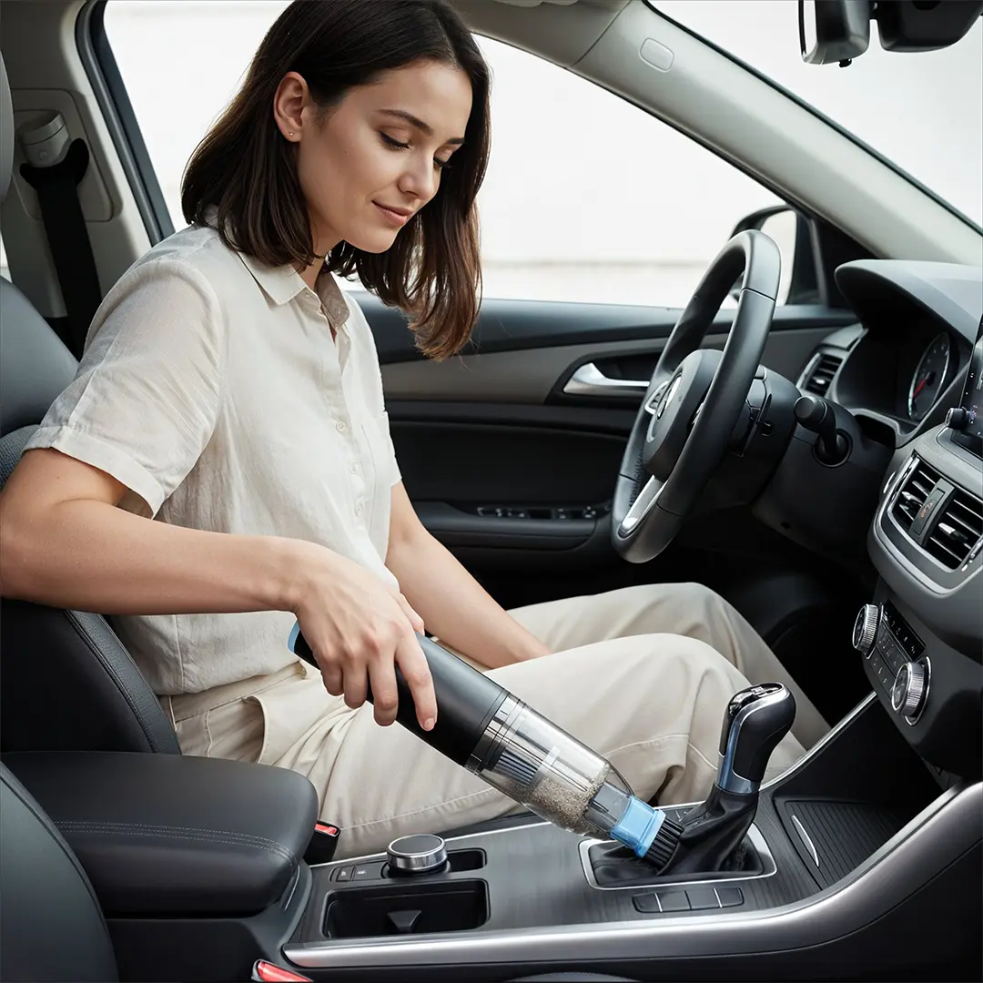 Powerology Turbovac 8-In-1 Handheld Vacuum & Air Duster - Black Powerology Turbovac 8-In-1 Handheld Vacuum & Air Duster - Black