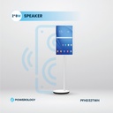 Powerology FHD Android 32” Tablet with Stand and Built-in Battery 4+128GB - White