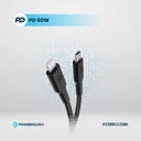 Powerology New Braided Type-C to Lightning Cable 1.2M PD 60W