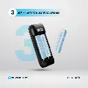 Powerology Diy Cell 10000+5000mAh Powerbank - Gray