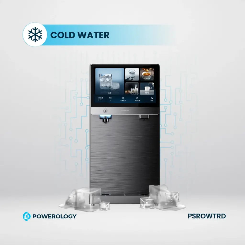 Powerology 4-Stage Reverse Osmosis Water Purifier Dispenser - Black