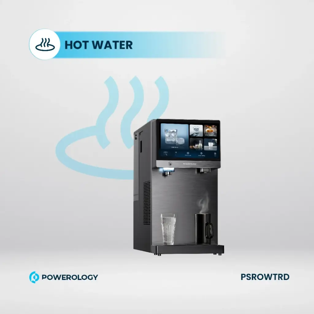 Powerology 4-Stage Reverse Osmosis Water Purifier Dispenser - Black