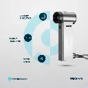 Powerology Turbo Jet Fan & Vacuum - Silver