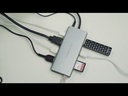 Powerology 11 in 1 USB-C VGA, Ethernet and HDMI Hub