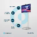 Powerology Android 32” UHD 60Hz Tablet with Stand