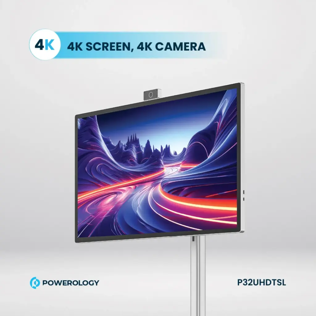 Powerology Android 32” UHD 60Hz Tablet with Stand
