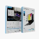 Powerology Smartcase Pro+ Wireless Keyboard Case for iPad 10th Gen - Black
